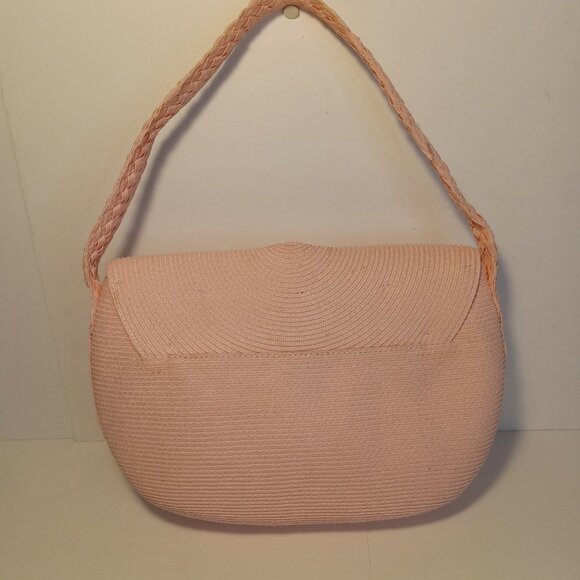 ERIC JAVITS PINK PURSE - Picture 3 of 4
